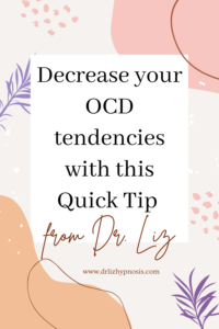 Decrease your OCD tendencies with this Quick Tip PIN 1