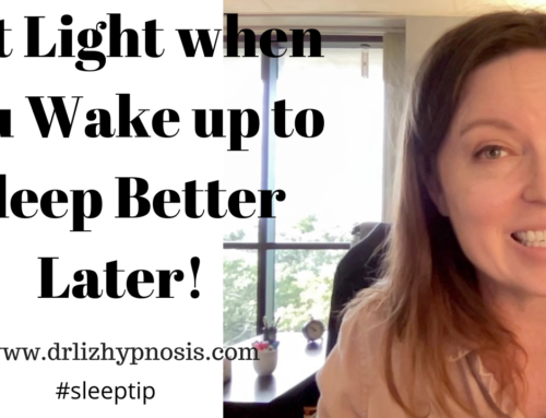 Get Light when you Wake up to Sleep Better Later