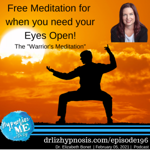 HM196 Free Meditation Eyes Open Warriors Meditation