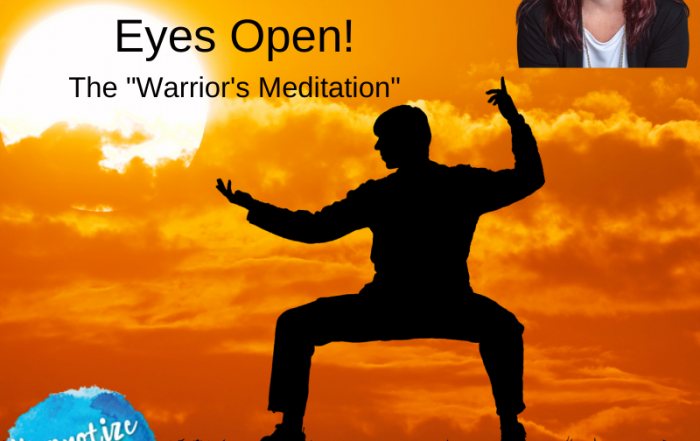 HM196 Free Meditation Eyes Open Warriors Meditation