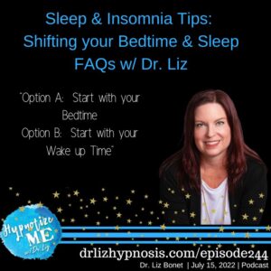 HM244 Shifting your Bedtime and Sleep FAQs