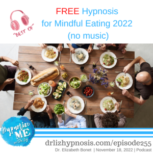 HM255 FREE Hypnosis for Mindful Eating 2022 No Music