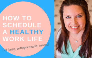 Healthy Schedules Work Life