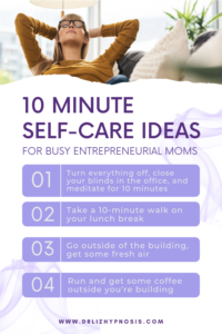 How to do Self Care in just 10 minutes PIN 2