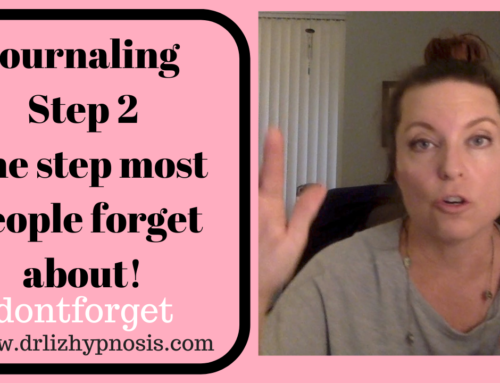 Journaling Step 2, the step most people forget about