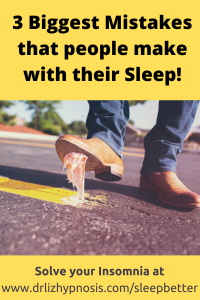 3 biggest mistakes people make with their sleep Insomnia Help